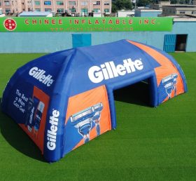 Tent1-7319 Gillette Tenda Aranha Inflável Publicitária