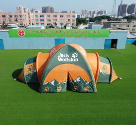Tent1-7324 Tenda Aranha Inflável Publicitária Jack Wolfskin