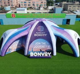 Tent1-7332 Tenda Aranha Inflável Publicitária Marriott Bonvoy