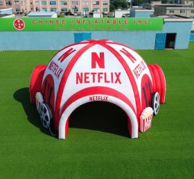 Tent1-7341 Tenda Aranha Inflável de Publicidade da Netflix
