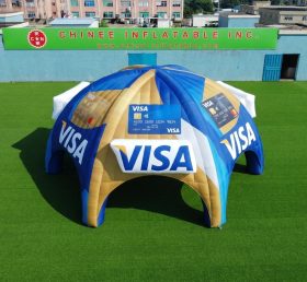Tenda Inflável em Forma de Aranha para Publicidade Visa Tent1-7360