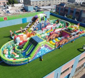 CR2-530 Curso de Obstáculos Inflável Gigante com Tema Toy Story Corrida Desafiadora