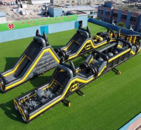 CR2-541 Curso de Obstáculos Inflável Gigante com Tema do Batman Corrida Desafiadora