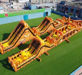 CR2-557 Corrida Desafiadora de Obstáculos Gigante Inflável com Tema Garfield