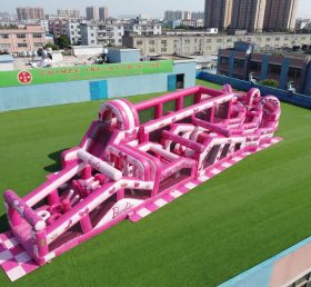 CR2-621 Pista de Obstáculos Gigante Tema Barbie Corrida Desafiadora