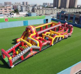 CR2-630 Pista de Obstáculos Gigante com Tema de Carros Corrida Desafiadora