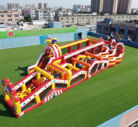 CR2-631 Curso de Obstáculos Gigante com Tema de Palhaço Corrida Desafiadora