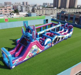 CR2-647 Pista de Obstáculos Gigante Tema Lilo & Stitch Corrida Desafiadora