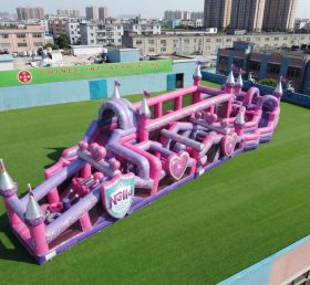 CR2-659 Pista de Obstáculos Gigante Tema Nella Knight Corrida Desafiadora