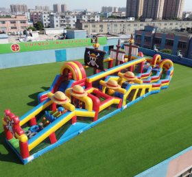 CR2-661 Pista de Obstáculos Gigante Temática de One Piece Desafio Radical