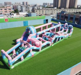 CR2-663 Pista de Obstáculos Gigante Tema Peppa Pig Corrida Desafiadora