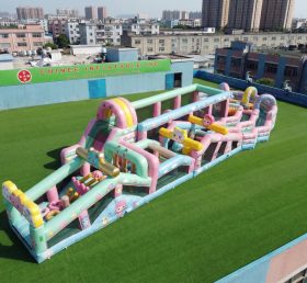 CR2-668 Pista de Obstáculos Gigante Tema Pop Mart Corrida Desafiadora