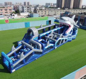 CR2-673 Pista de Obstáculos Gigante com Tema de Tubarão Corrida Desafiadora