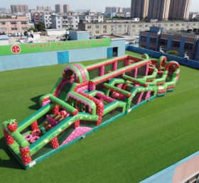 CR2-683 Pista de Obstáculos Gigante Tema Moranguinho Corrida Desafiadora