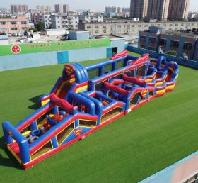 CR2-685 Pista de Obstáculos Gigante Temática do Superman Corrida Desafiadora