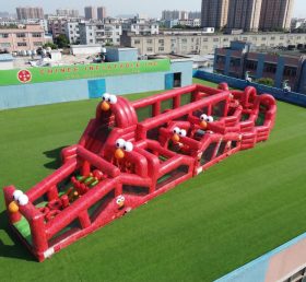 CR2-695 Pista de Obstáculos Gigante Tickle Me Elmo Tema Corrida Desafiadora
