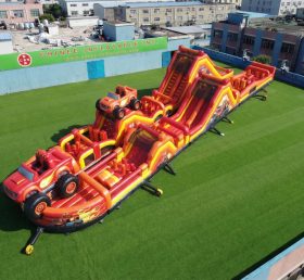 CR2-864 Pista de Obstáculos Gigante Tema Monstro Blaze Corrida Desafiante