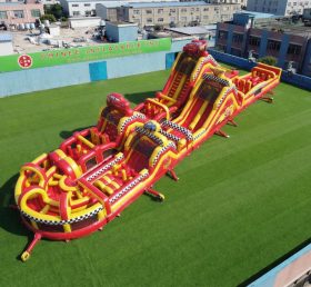 CR2-870 Pista de Obstáculos Gigante com Tema de Carros Corrida Desafiante