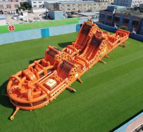 CR2-878 Pista de Obstáculos Gigante Tema Garfield Corrida Desafiadora