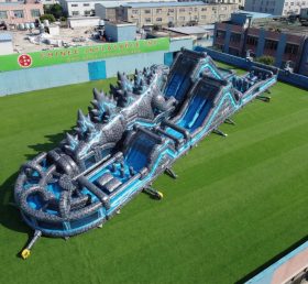 CR2-879 Pista de Obstáculos Gigante Tema Godzilla Corrida Desafiadora