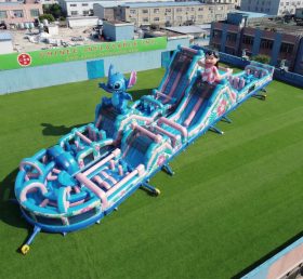 CR2-886 Percurso de Obstáculos Gigante Temático de Lilo & Stitch Corrida Desafiante