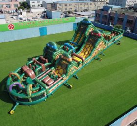 CR2-898 Pista de Obstáculos Gigante Temática das Tartarugas Ninja Corrida Desafiadora