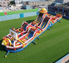 CR2-899 Pista de Obstáculos Gigante com Tema One Piece Corrida Desafiadora