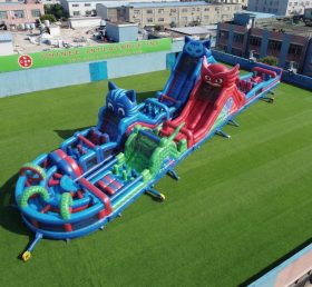 CR2-903 Pista de Obstáculos Gigante com Tema PJ Masks Corrida Desafiadora