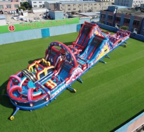 CR2-905 Pista de Obstáculos Gigante Tema Power Rangers Corrida Desafiadora