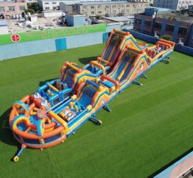 CR2-907 Pista de Obstáculos Gigante com Tema Rusty Rivets Corrida Desafiadora