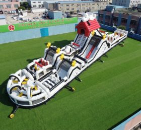 CR2-911 Pista de Obstáculos Gigante com Tema do Snoopy Corrida Desafiante