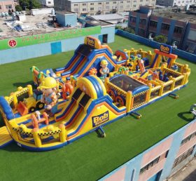 GF3-1004 Parque Infantil Inflável Tema Bob O Construtor