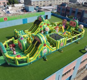 GF3-1005 Playground Inflável com Tema Cocomelon
