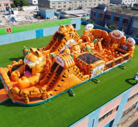 GF3-1011 Parque Infantil Inflável Tema Garfield
