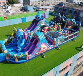 GF3-1015 Parque Infantil Inflável com Tema Lilo & Stitch
