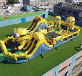GF3-1018 Playground Inflável com Tema dos Minions