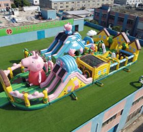 GF3-1023 Parque Infantil Inflável Tema Peppa Pig