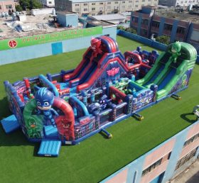 GF3-1025 Parque Infantil Inflável com Tema PJ Masks
