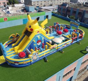 GF3-1026 Playground Inflável com Tema Pokémon