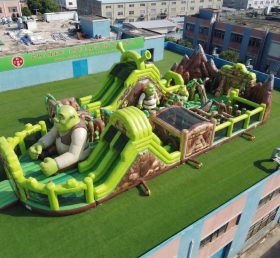 GF3-1031 Playground Inflável com Tema Shrek