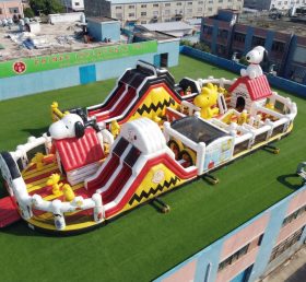 GF3-1032 Parque Infantil Inflável com Tema Snoopy