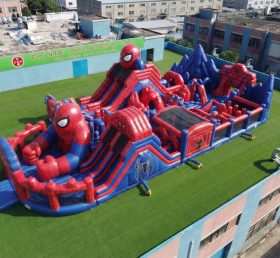 GF3-1034 Playground Inflável com Tema do Homem-Aranha