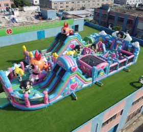 GF3-1043 Parque Infantil Insuflável Temático das Powerpuff Girls