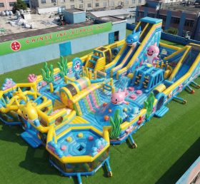 GF3-1052 Parque Inflável Tema Baby Shark