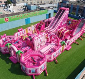 GF3-1053 Parque Inflável Tema Barbie