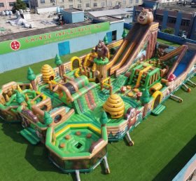 GF3-1059 Parque Inflável com Tema Boonie Bears