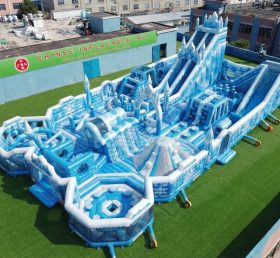 GF3-1068 Parque Inflável com Tema Frozen