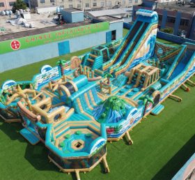 GF3-1084 Parque Inflável Tema Moana