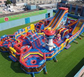 GF3-1090 Parque Inflável com Tema Patrulha Canina