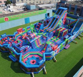 GF3-1093 Parque Inflável com Tema PJ Masks